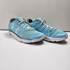 Under Armour Womens Sz 10 Micro G Speed Swift Blue Running Shoes Sneakers